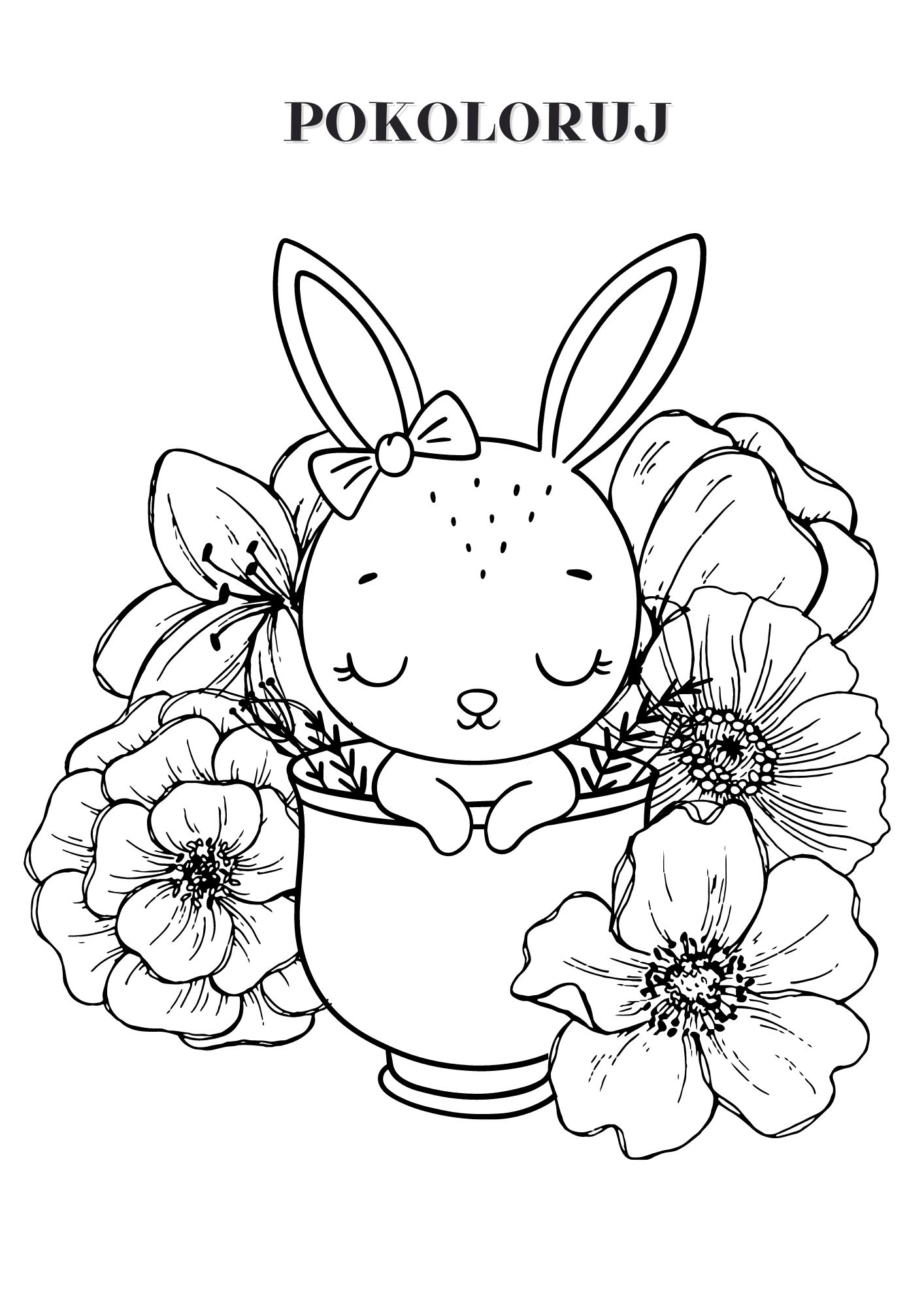 pokolorujkrolika