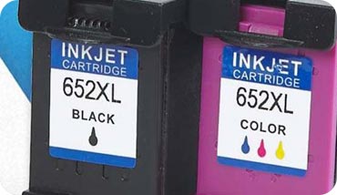 Tusz do drukarki HP 652 - czarny i kolorowy. Sprawdź zestawy i zamienniki