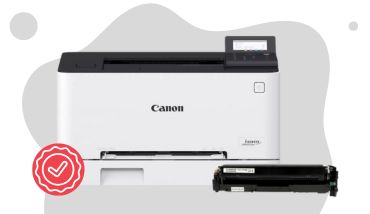 Tania drukarka laserowa kolorowa Canon i-SENSYS LBP633Cdw - czy poradzi sobie z zamiennikami?