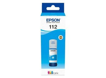 Tusz oryginalny Epson 112 [C13T06C24A] [Niebieski]