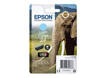 Tusz oryginalny Epson 24 [T2425] [C13T24254010] [Jasny Niebieski]