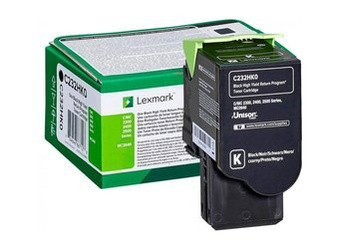 Toner oryginalny Lexmark C232HK0 [Czarny]