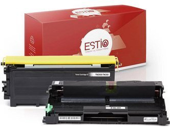 Zestaw toner i bęben do Brother [TN-2005 + DR-2005] [Czarny] marki Estio