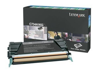 Toner oryginalny Lexmark C734A1KG [Czarny]