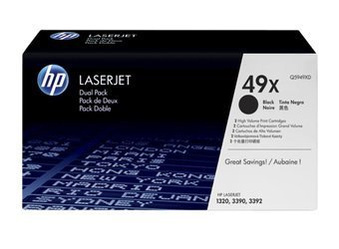 Toner oryginalny HP 49X [Q5949XD] [Czarny] [Dwupak]