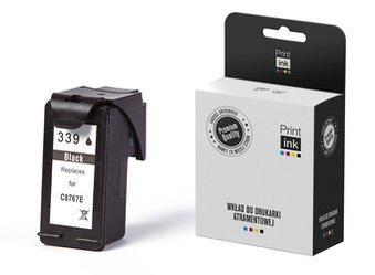 Tusz zamiennik HP 339 [C8767EE] [Czarny] marki Print.ink