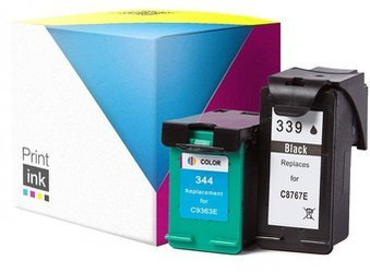 Tusze zamienniki HP 339 + 344 [CMYK] zestaw marki Print.ink