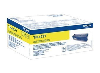 Toner oryginalny Brother 423 [TN423Y] [Żółty]