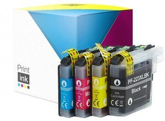 Tusze zamienniki Brother LC223VALBP [CMYK] zestaw marki Print.ink