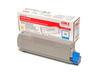 Toner oryginalny OKI 43381907 [Niebieski]