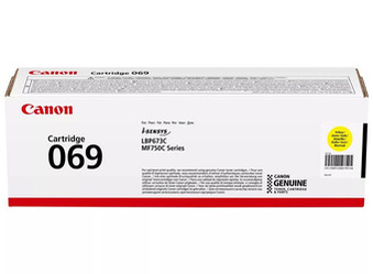 Toner oryginalny Canon 069 [5091C002] [Żółty]