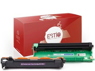 Zestaw toner i bęben do Brother [TN1090 + DR-1090] [Czarny] marki Estio