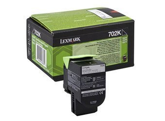 Toner oryginalny Lexmark 702K [70C20K0] [Czarny]