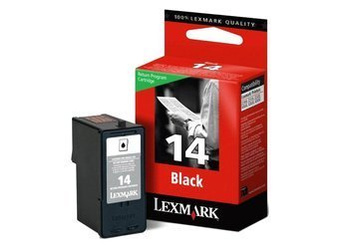 Tusz oryginalny Lexmark 14 [18C2090E] [Czarny]