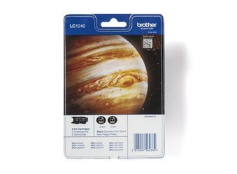 Tusz oryginalny Brother LC1240BKBP2 [LC1240BK] [Czarny] [Dwupak]