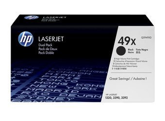 Toner oryginalny HP 49X [Q5949XD] [Czarny] [Dwupak]