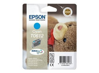 Tusz oryginalny Epson T0612 [C13T06124010] [Niebieski]