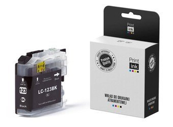 Tusz zamiennik Brother LC123BK [Czarny] marki Print.ink