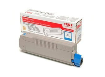 Toner oryginalny OKI 43324423 [Niebieski]