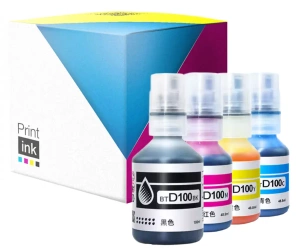 Tusze zamienniki Brother BTD100CLVAL [CMYK] zestaw marki Print.ink