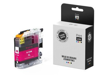 Tusz zamiennik Brother LC125XL-M [Magenta] marki Print.ink