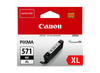 Tusz oryginalny Canon CLI-571XL BK [0331C001] [Foto Czarny]