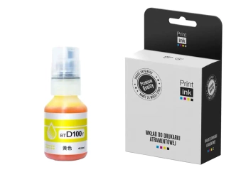 Tusz zamiennik Brother BTD100Y [Żółty] marki Print.ink