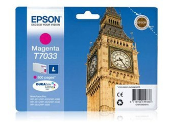 Tusz oryginalny Epson T7033 L [C13T70334010] [Magenta]