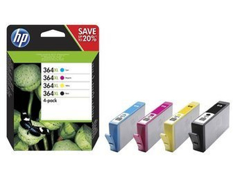 Tusze oryginalne HP 364XL [N9J74AE] [CMYK] [Zestaw]