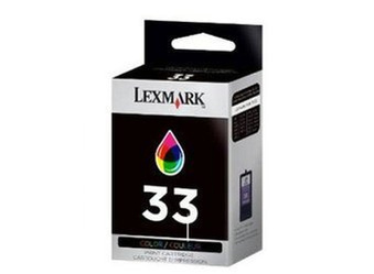 Tusz oryginalny Lexmark 33 [18CX033E] [Trójkolorowy]