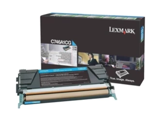 Toner oryginalny Lexmark C746A1CG [Niebieski]