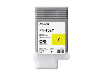 Tusz oryginalny Canon PFI-102Y [0898B001] [Żółty]