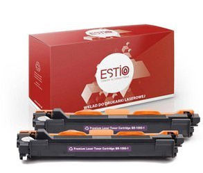 Toner zamiennik Brother 1090 [TN1090] [Czarny] [Dwupak] marki Estio