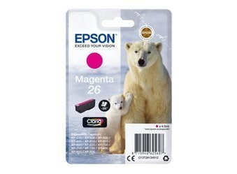 Tusz oryginalny Epson 26 [T2613] [C13T26134012] [Magenta]