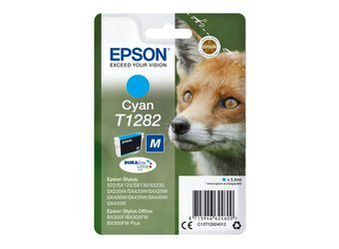 Tusz oryginalny Epson T1282 [C13T12824012] [Niebieski]