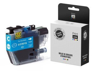 Tusz zamiennik Brother LC3619XL C [Niebieski] marki Print.ink
