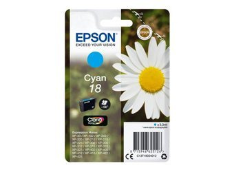 Tusz oryginalny Epson 18 [T1802] [C13T18024012] [Niebieski]