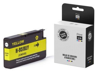 Tusz zamiennik HP 951XL [CN048AE] [Żółty] marki Print.ink