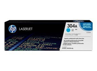 Toner oryginalny HP 304A [CC531A] [Niebieski]