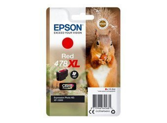 Tusz oryginalny Epson 478XL [T04F5] [C13T04F54010] [Czerwony]