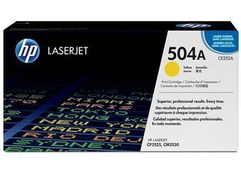 Toner oryginalny HP 504A [CE252A] [Żółty]