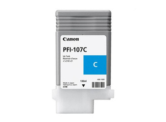 Tusz oryginalny Canon PFI-107C [6706B001] [Niebieski]
