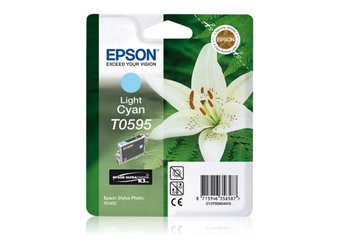 Tusz oryginalny Epson T0595 [C13T05954010] [Jasny Niebieski]