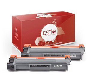 Toner zamiennik Brother 2320 [TN2320] [Czarny] [Dwupak] marki Estio