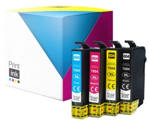 Tusze zamienniki Epson 604XL [C13T10H64010] [CMYK] zestaw marki Print.ink
