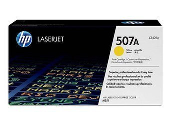 Toner oryginalny HP 507A [CE402A] [Żółty]