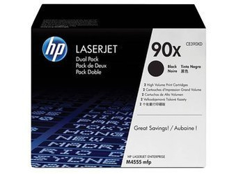Toner oryginalny HP 90X [CE390XD] [Czarny] [Dwupak]