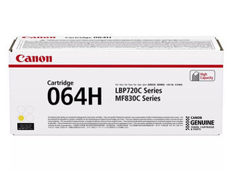 Toner oryginalny Canon 064H [4932C001] [Żółty]