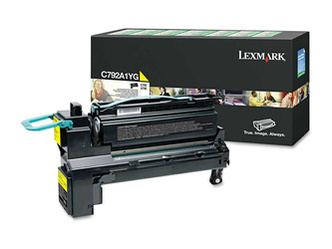 Toner oryginalny Lexmark C792A1YG [Żółty]