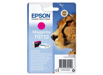 Tusz oryginalny Epson T0713 [C13T07134012] [Magenta]